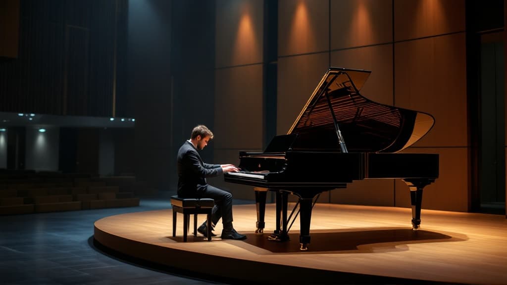 Detail of Heritage Resonance piano craftsmanship
